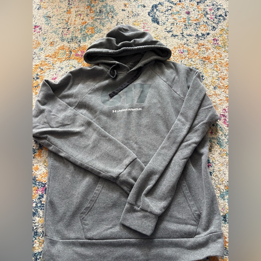 LG Gray Men's Hoodie